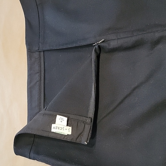 J. by J. Crew, Size 6 Black 100% Cotton Midi Skirt, Gently Used Condition - Picture 9 of 10